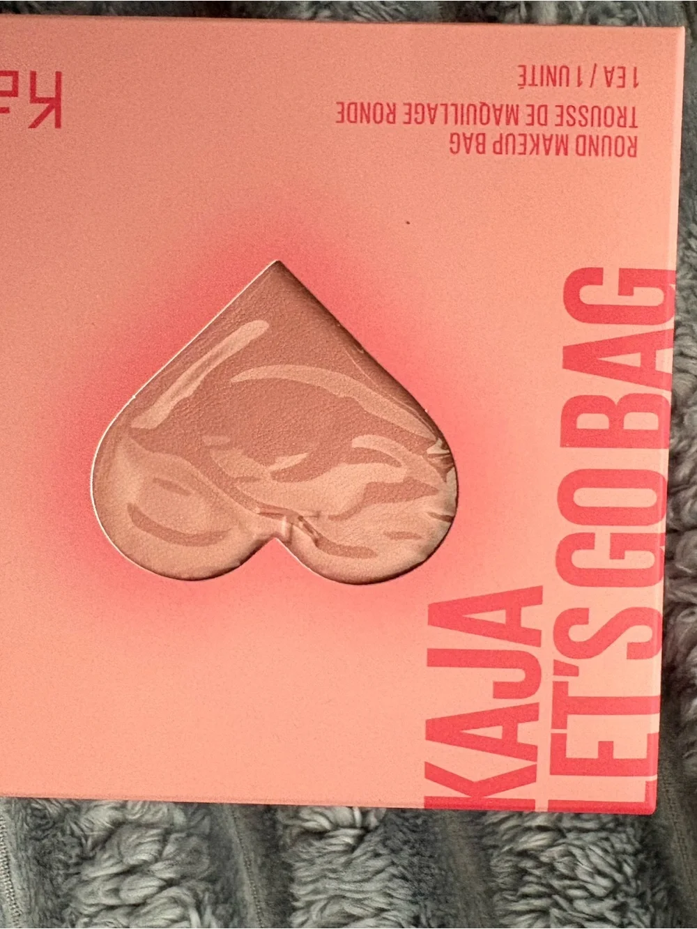 Letsgobag Heart Shaped Blush - Peach Pink